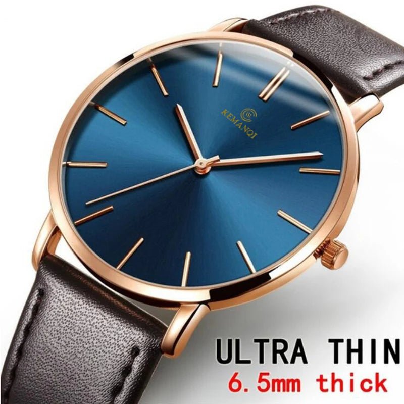 Relogio Masculino Mens Watches Top Brand Luxury Ultra-thin Men Watch Clock Erkek Kol Saati Reloj Hombre