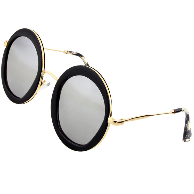 Women's Vintage Round Sunglasses