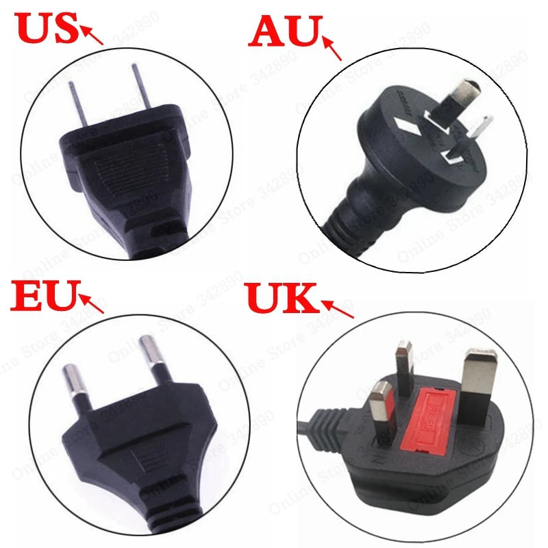 42V 2A Charger for Compatible 36V Lithium Battery Packs