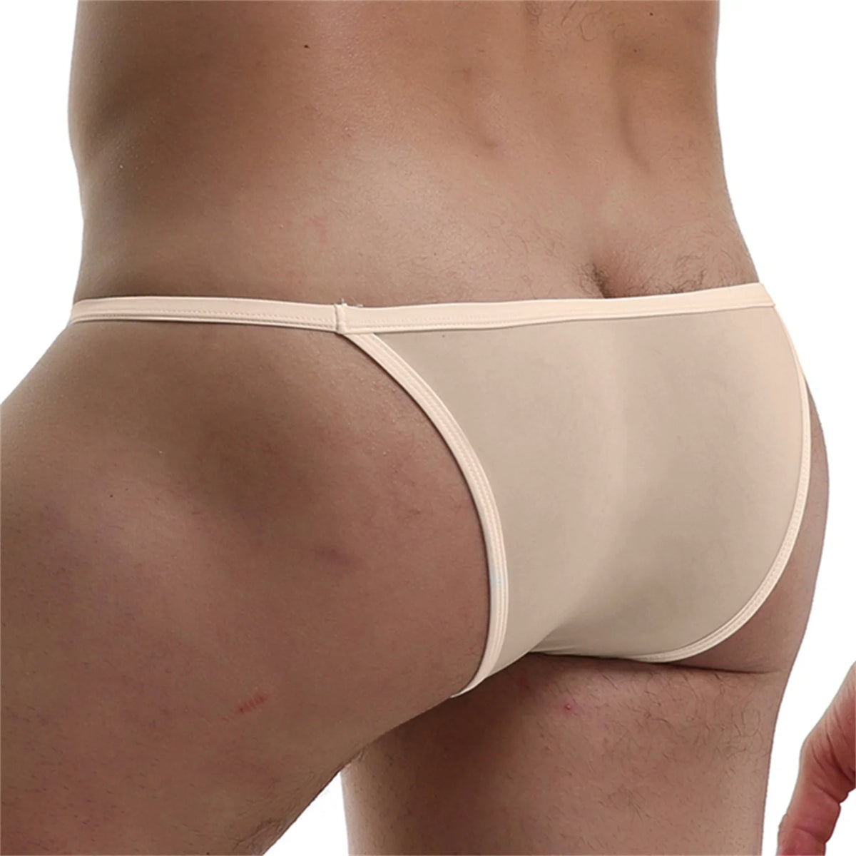 Men' s Briefs Basic Sexy Soft Low- Waist Underwear Breathable Printed Male Underpants Comfortable Mens Briefs Shorts