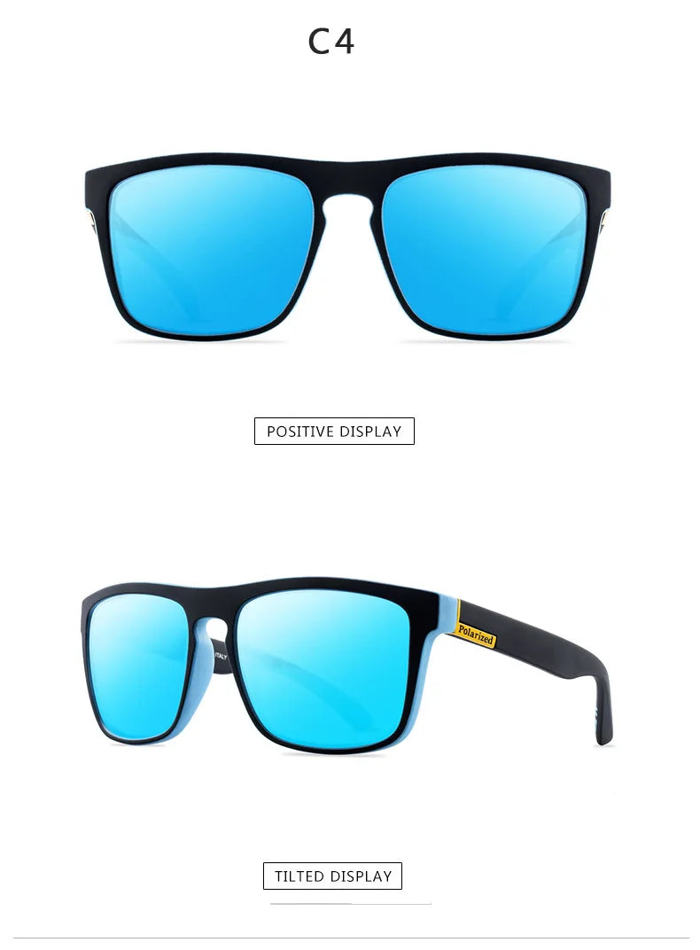 Classic Polarized Square Sunglasses