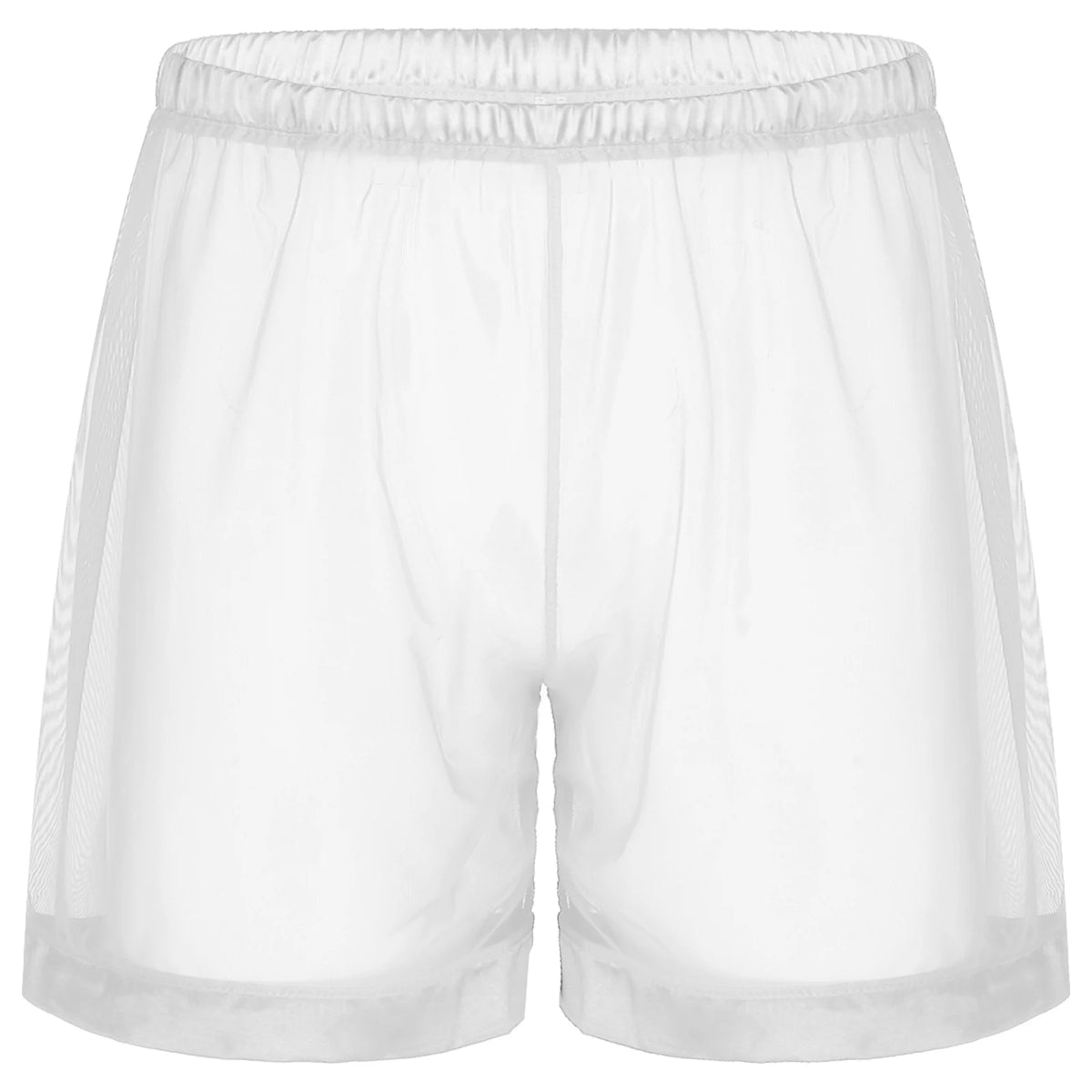 Sheer Mesh Loose Boxer Shorts
