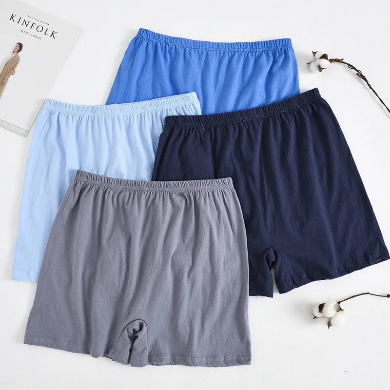 Men's Loose Cotton Boxer Shorts