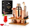 Cocktail Shaker Making Set,16pcs Bartender Kit For Mixer Wine Martini,