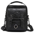 JEEP BULUO Men's Leather Messenger Bag
