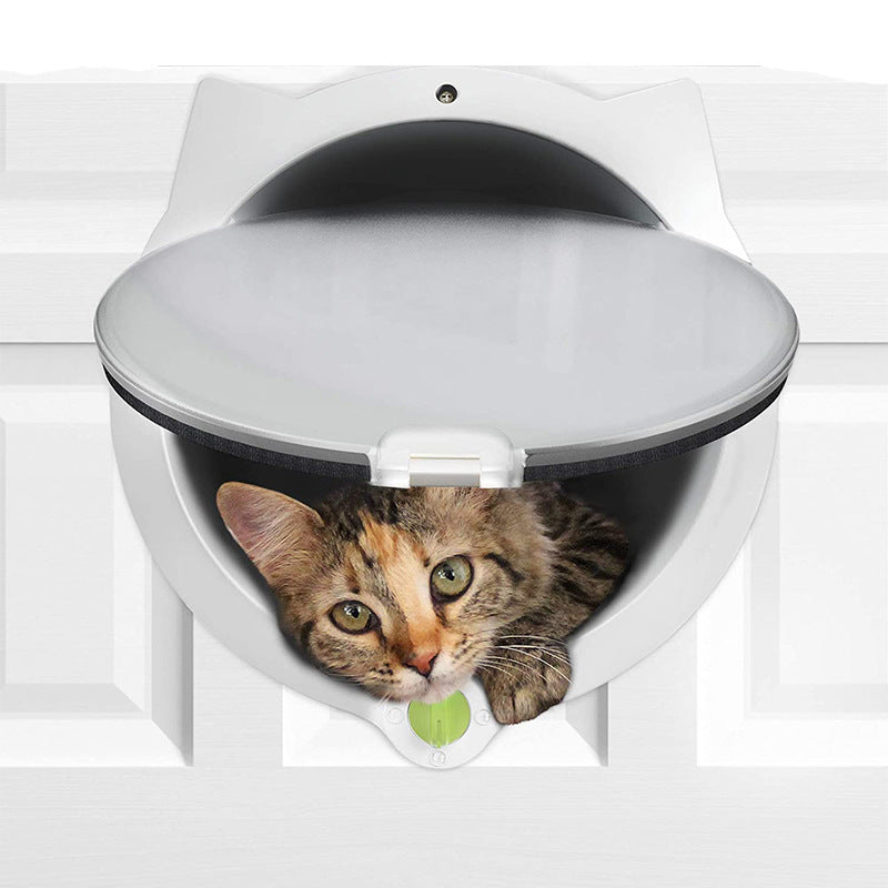 Cat door free access door opening pet cat puppy in and out door opening installation glass door wooden door iron door