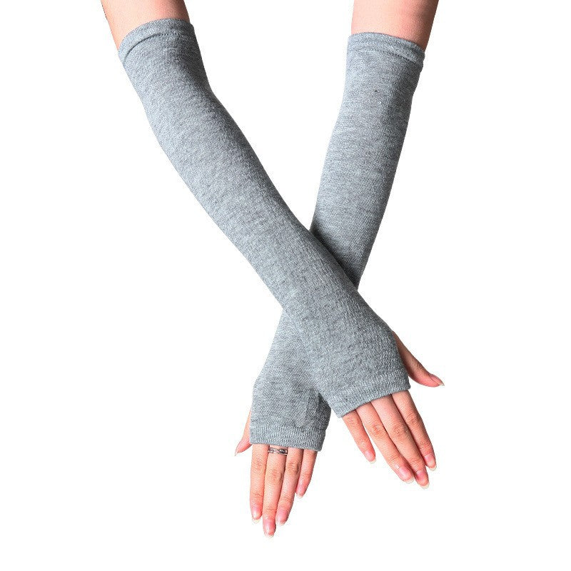 Direct selling/factory wholesale explosions Korean version of autumn and winter cute knitted finger/half finger wrist cover fashion wrist cover