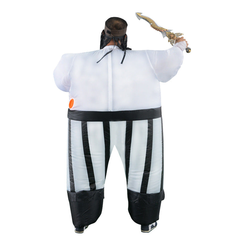 Halloween Stage Performance Costumes Funny Pirate Inflatable Costumes Amazon North America Best-Selling Cartoon Funny Puppet Costume Factory