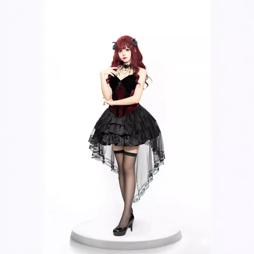 Women's Gothic Vampire Halloween Costume