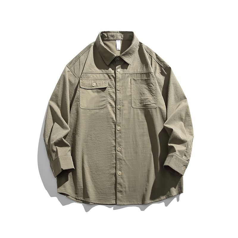 Autumn new shirt Xinjiang outdoor series work jacket jacket jacket casual handsome men's wholesale