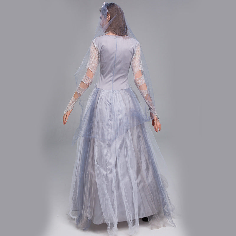 Skeleton Ghost Bride Halloween Costume
