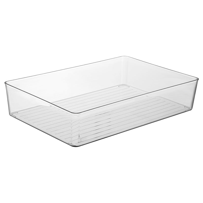 Refrigerator Storage Box Household Thickened Transparent Food Grade Fresh-keeping Box Beverage Multi-style Stackable Vegetable Freezer Box