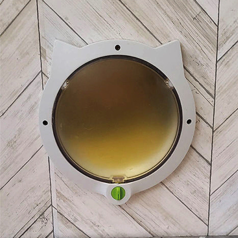 Cat door free access door opening pet cat puppy in and out door opening installation glass door wooden door iron door