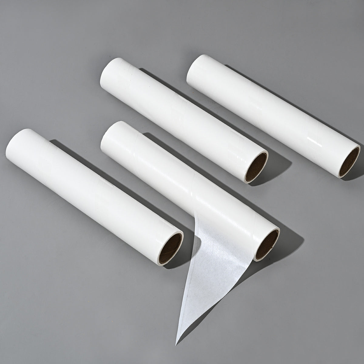 24cm sticky hair roller tearable sticky dust roll paper pet hair removal brush hair roll paper replacement core factory wholesale