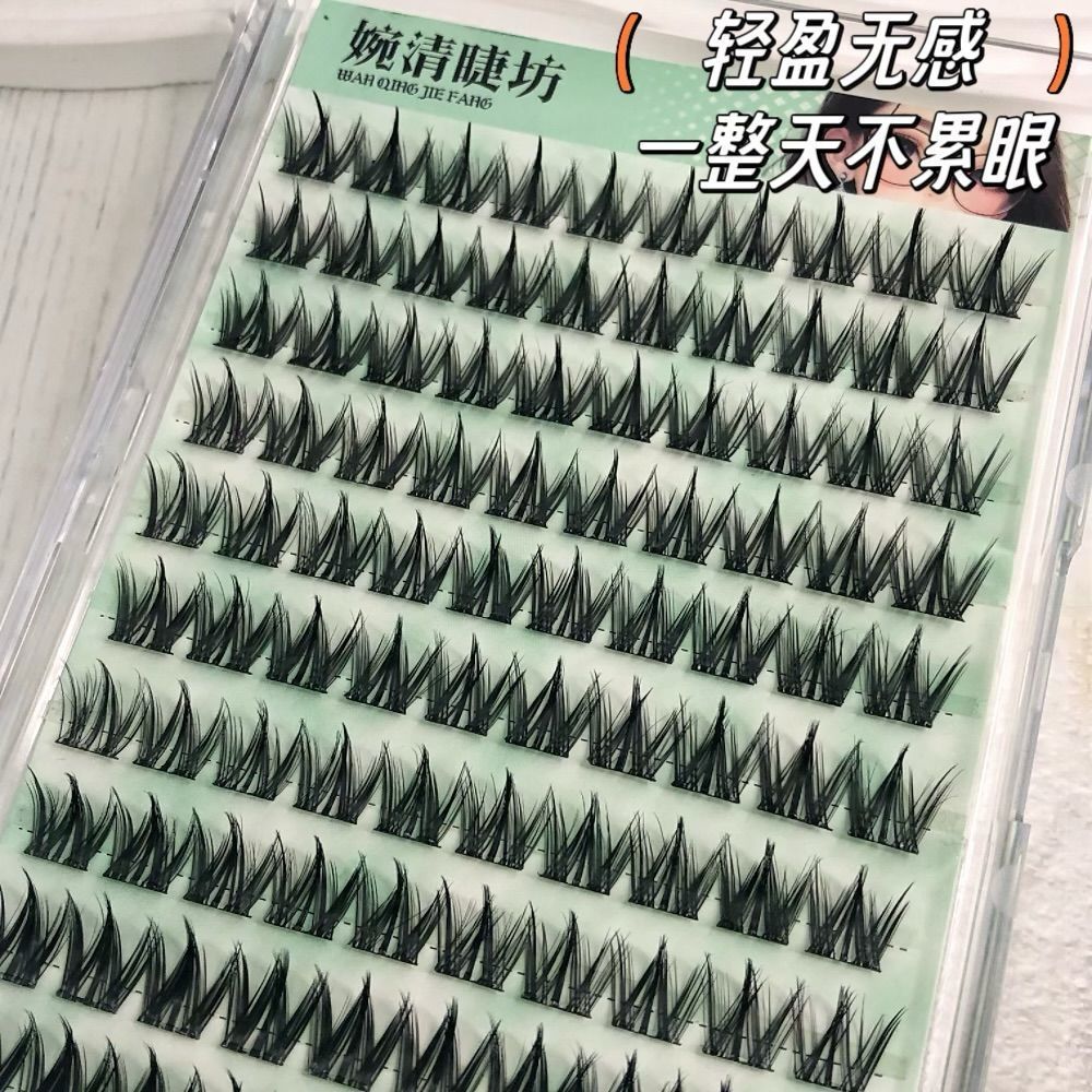 Self-Adhesive Dog Eye Enlarger Cute Pet Eyelash Tray with Thin Stems, Glue-Free, Fashionable New Year Gift, Self-Applied