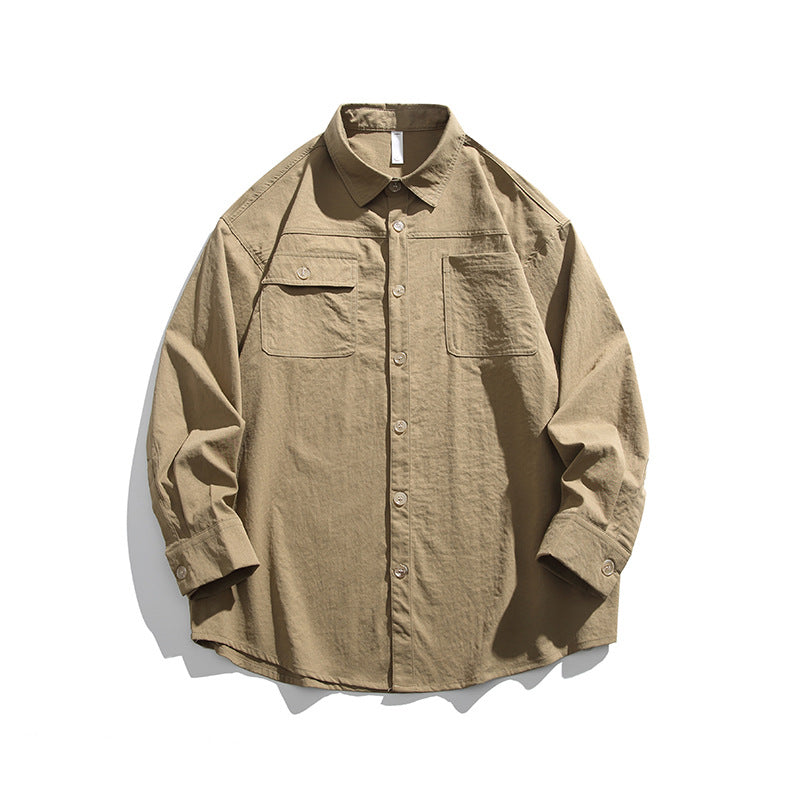 Autumn new shirt Xinjiang outdoor series work jacket jacket jacket casual handsome men's wholesale