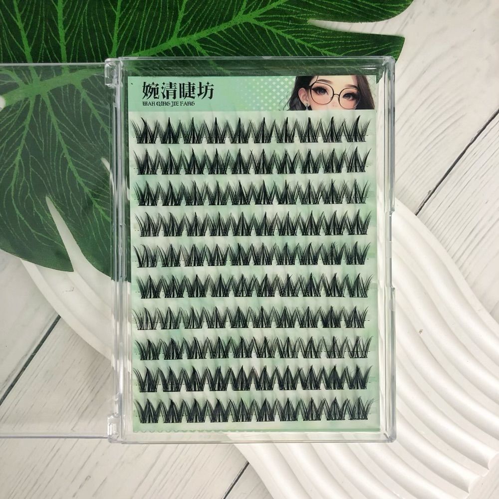 Self-Adhesive Dog Eye Enlarger Cute Pet Eyelash Tray with Thin Stems, Glue-Free, Fashionable New Year Gift, Self-Applied