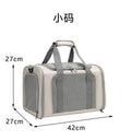 Cat Bag Outgoing Portable Large Capacity Breathable Cat Car Cage Cat Cage Dog Bag Portable Crossbody Foldable Pet Bag