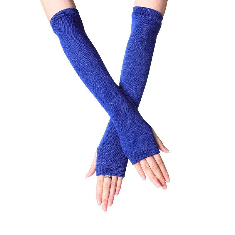 Direct selling/factory wholesale explosions Korean version of autumn and winter cute knitted finger/half finger wrist cover fashion wrist cover