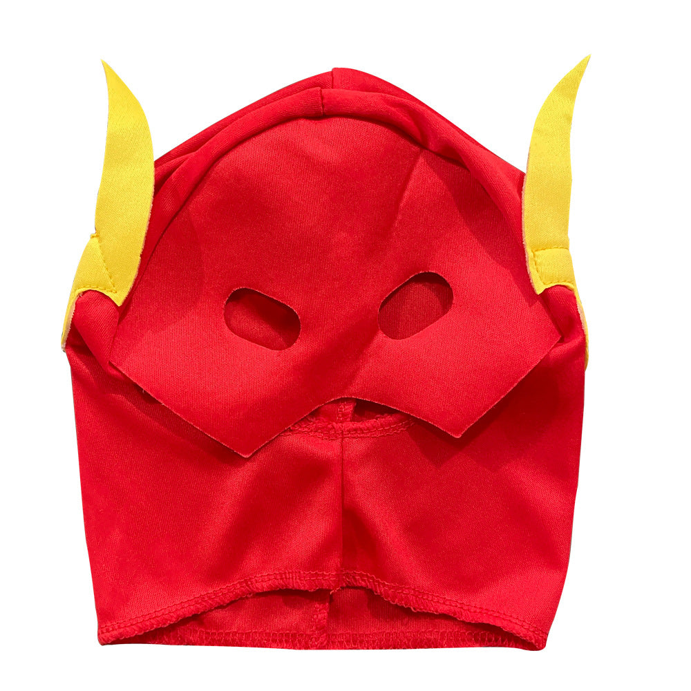 Kids' Red Superhero Muscle Halloween Costume