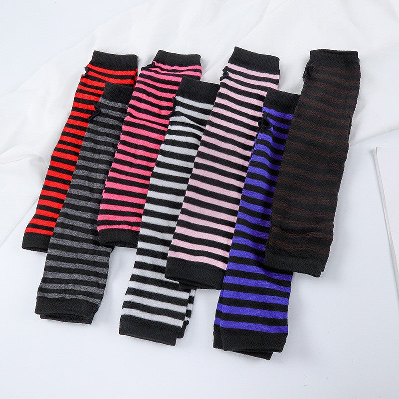 Direct selling/factory wholesale explosions Korean version of autumn and winter cute knitted finger/half finger wrist cover fashion wrist cover