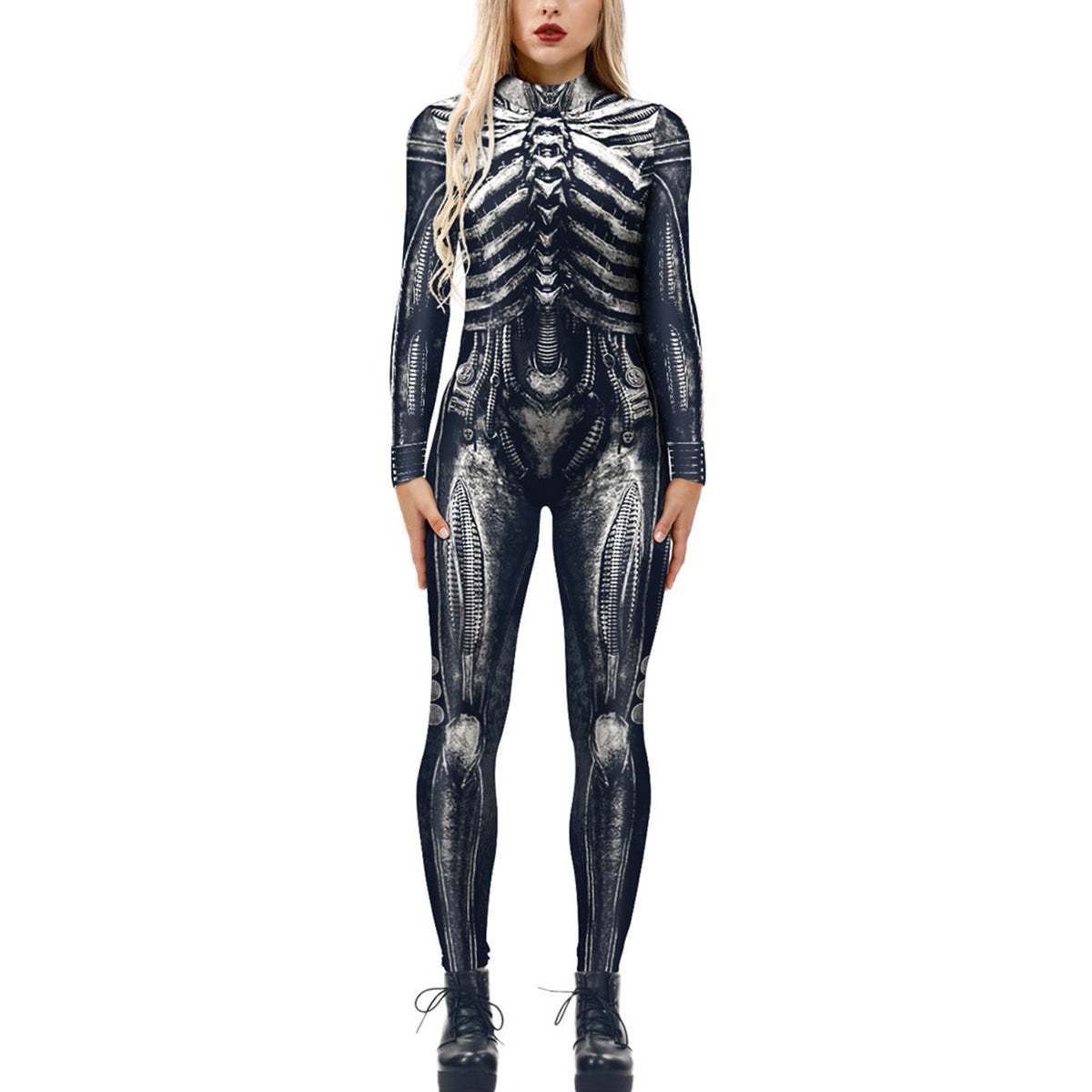 Halloween Long-Sleeve Costume Jumpsuit