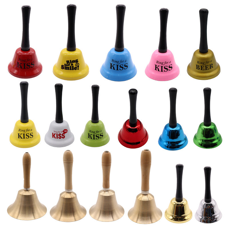 Hand bell Christmas bell pet Suzuki handle hand bell copper bell elderly call bell