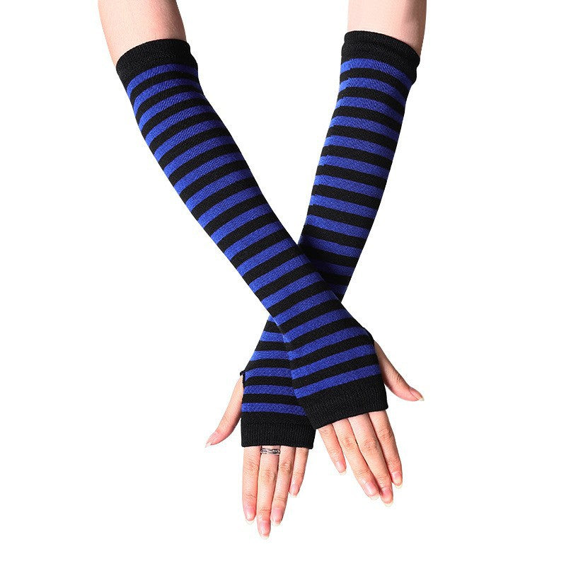 Direct selling/factory wholesale explosions Korean version of autumn and winter cute knitted finger/half finger wrist cover fashion wrist cover