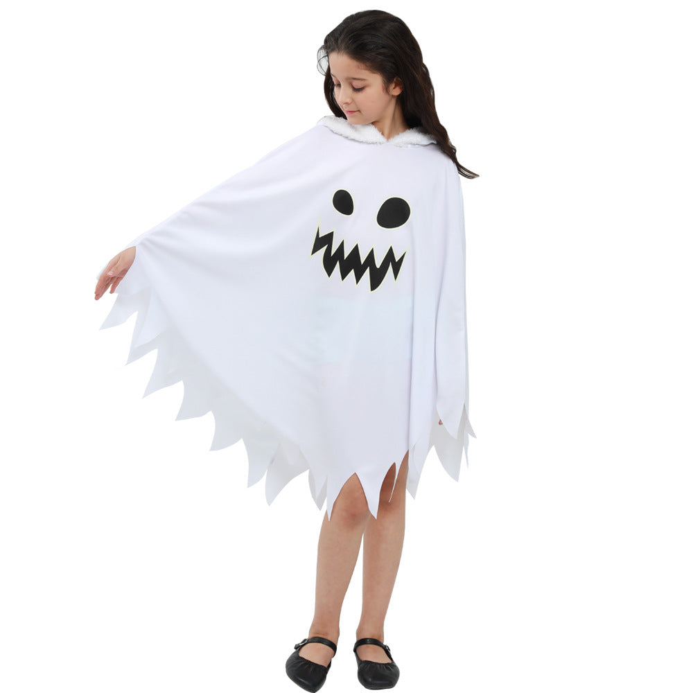 Kids' Luminous Ghost Cloak Halloween Costume