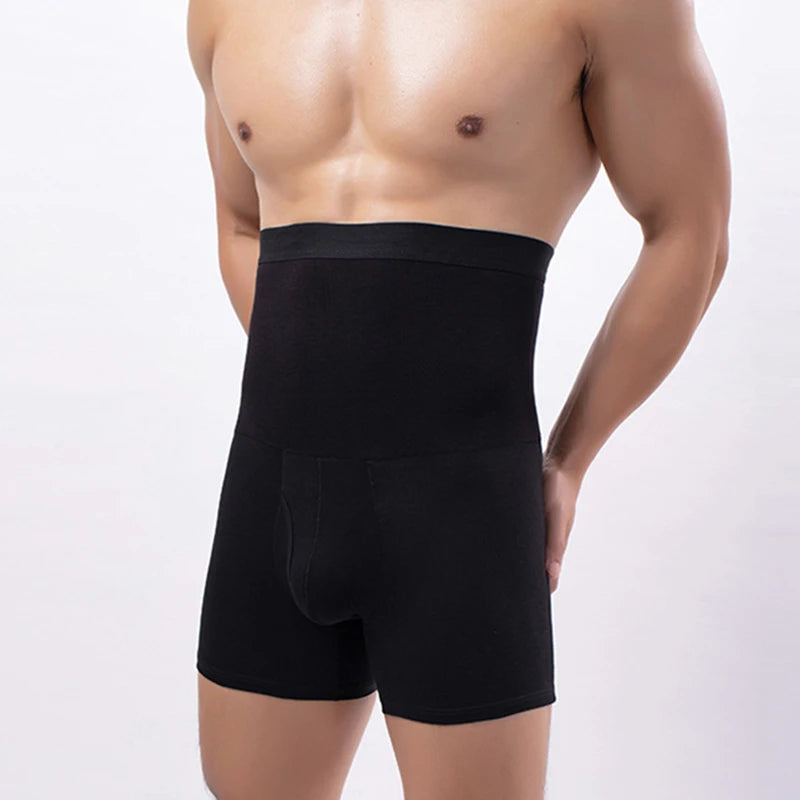 Men's Thermal High-Waist Boxer Shorts