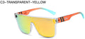 Men's Oversized Square Sunglasses