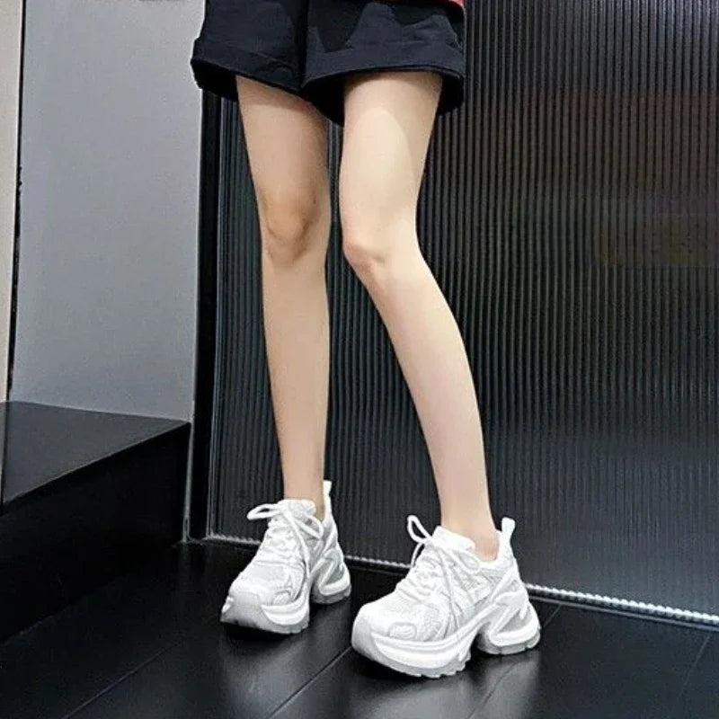 Athletic Woman Sneakers Sports Designer Vulcanized Shoe Trends On Sale