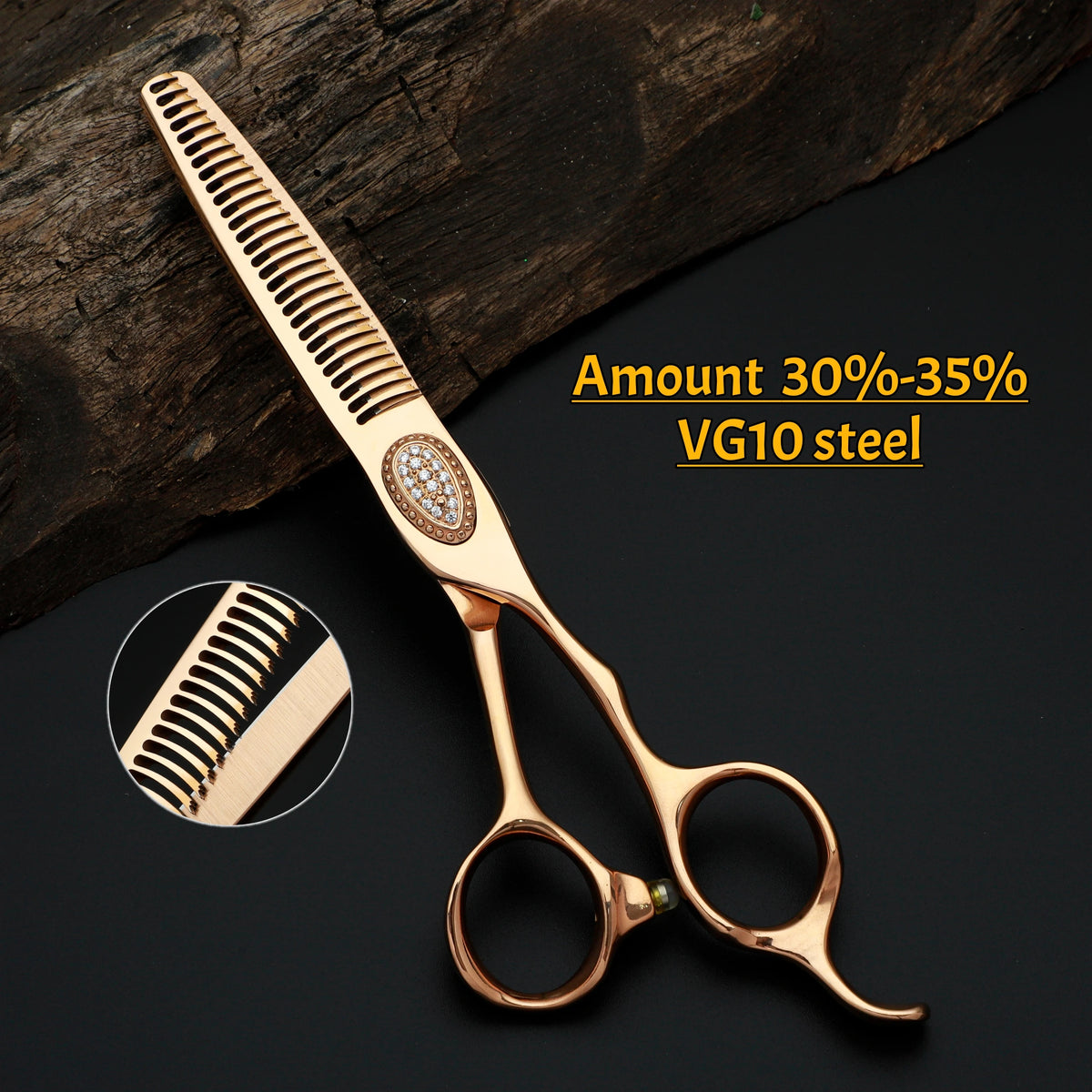 6-6.5-6.8 inch Professional Hair Cutting Scissors，Japanese 440c Steel Hair Cutting Machine，Salon High Quality Barber Accessories