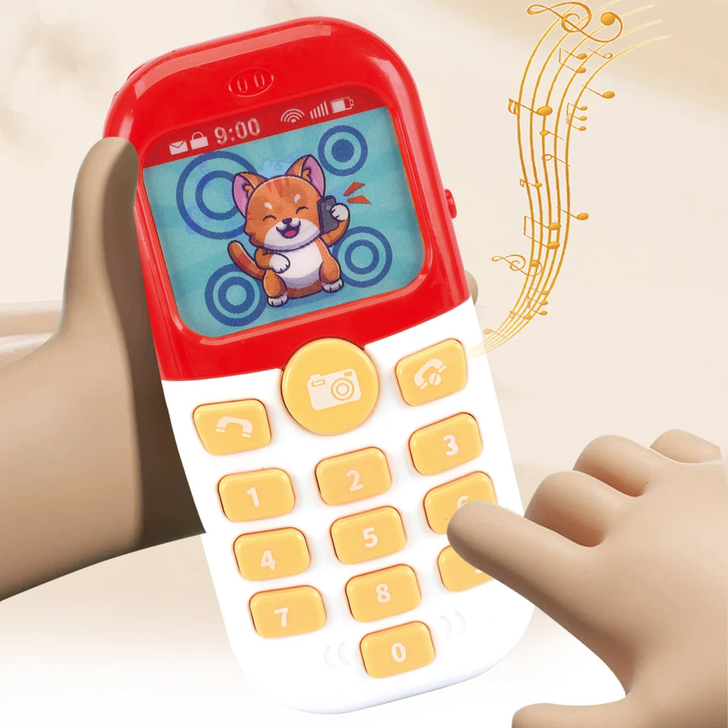 Smartphone Toys, Baby Phone With Music And Light Sound Interact Simulate