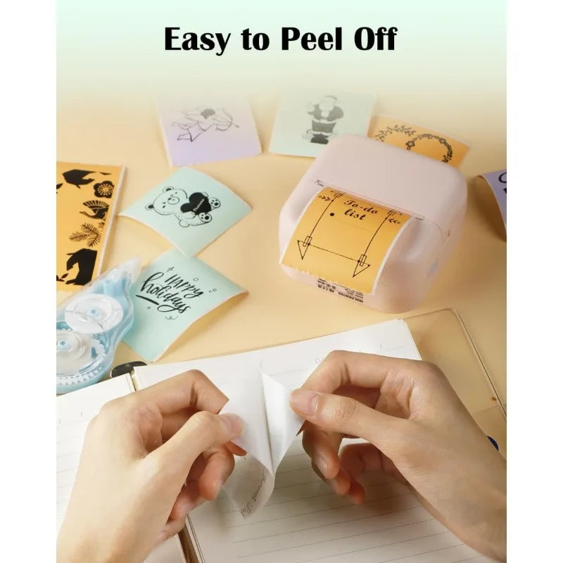 Color Thermal Sticker Paper For M02/T02/M02 Pro/M02 Mini Sticker