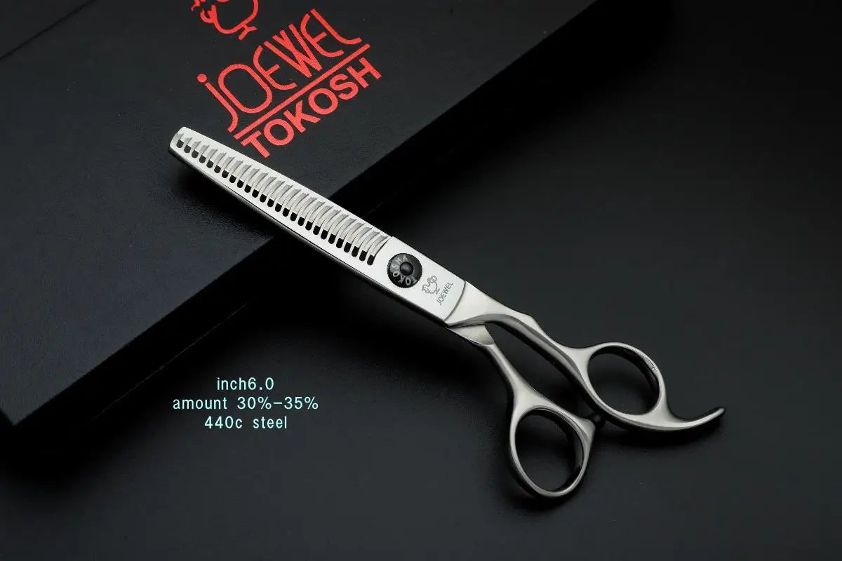 6-6.5-6.8 inch Professional Hair Cutting Scissors，Japanese 440c Steel Hair Cutting Machine，Salon High Quality Barber Accessories