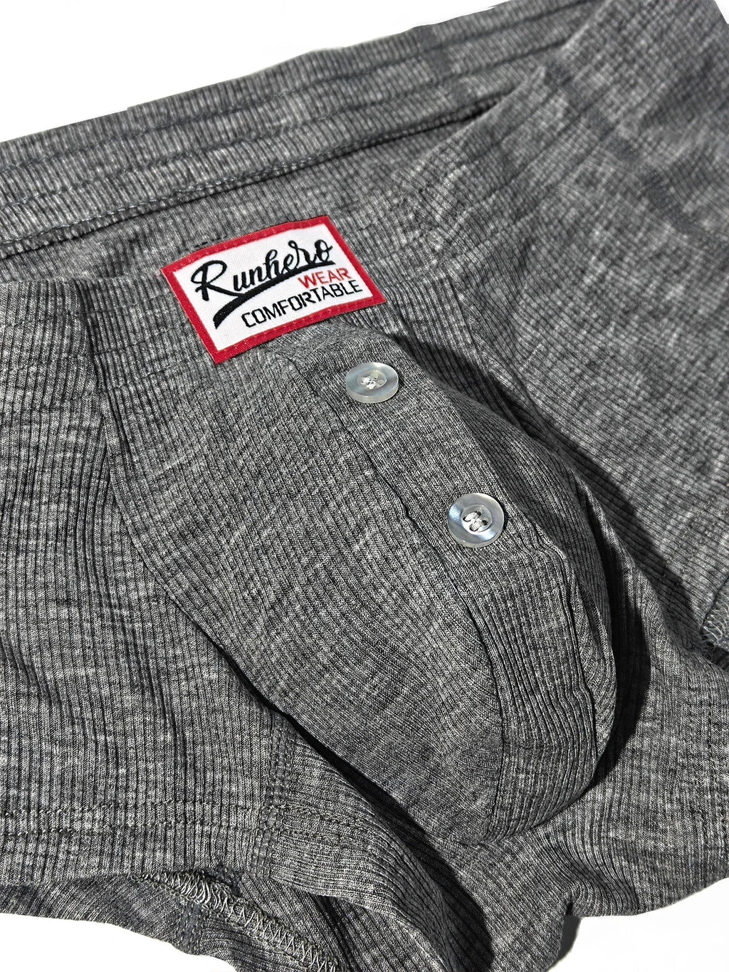 Men's Button Pouch Low-Rise Boxers