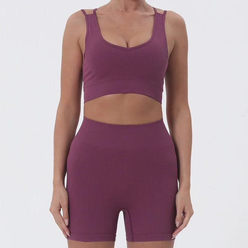 Women's Sleeveless Workout Crop Top
