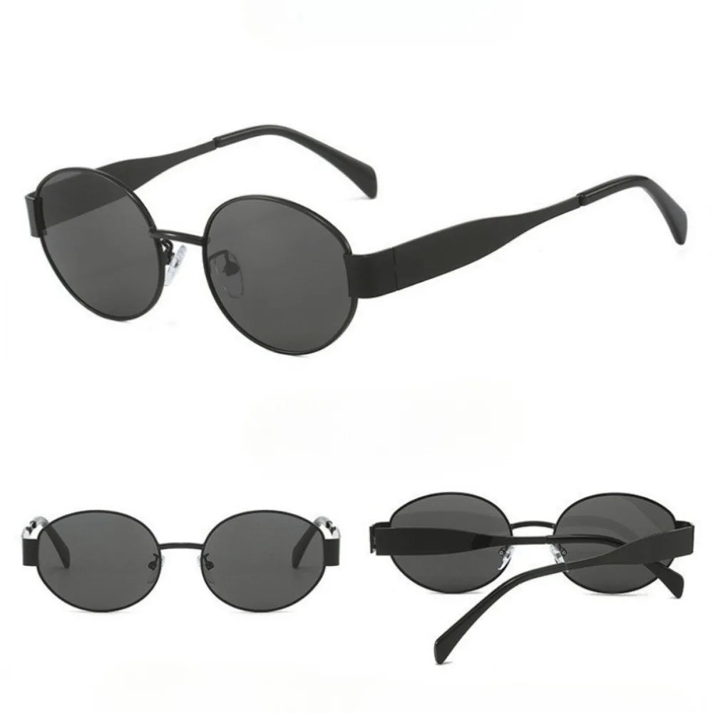 Retro Oval Sunglasses