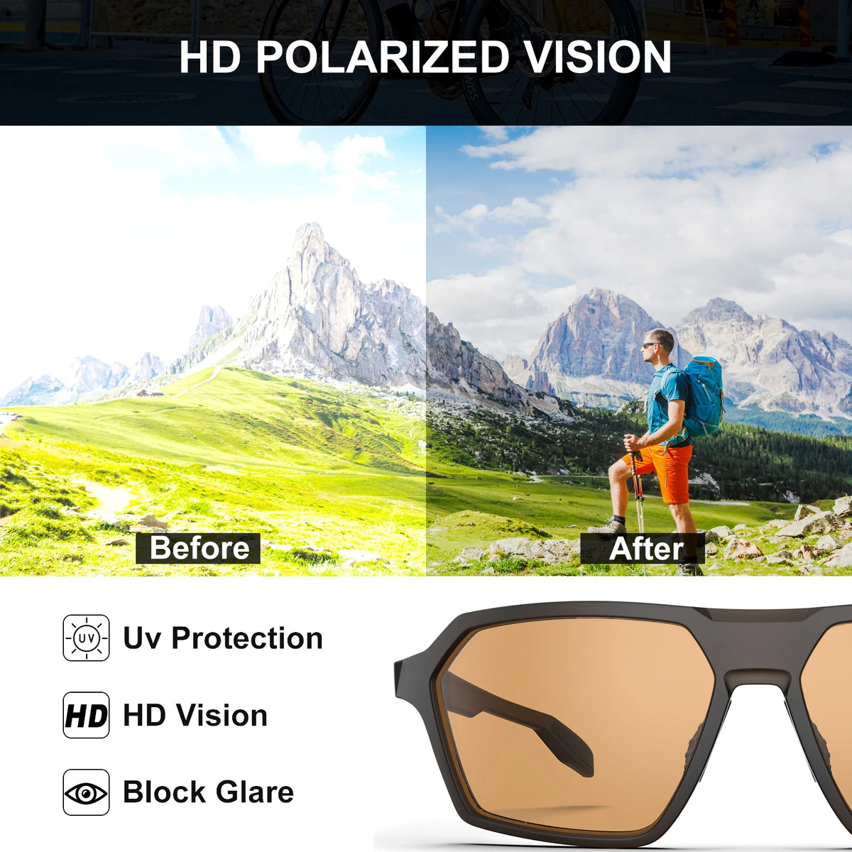 Men's Polarized Outdoor Sunglasses