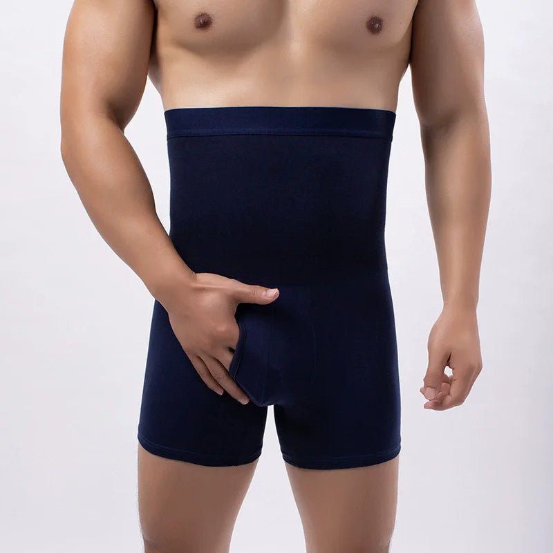 Men's Thermal High-Waist Boxer Shorts