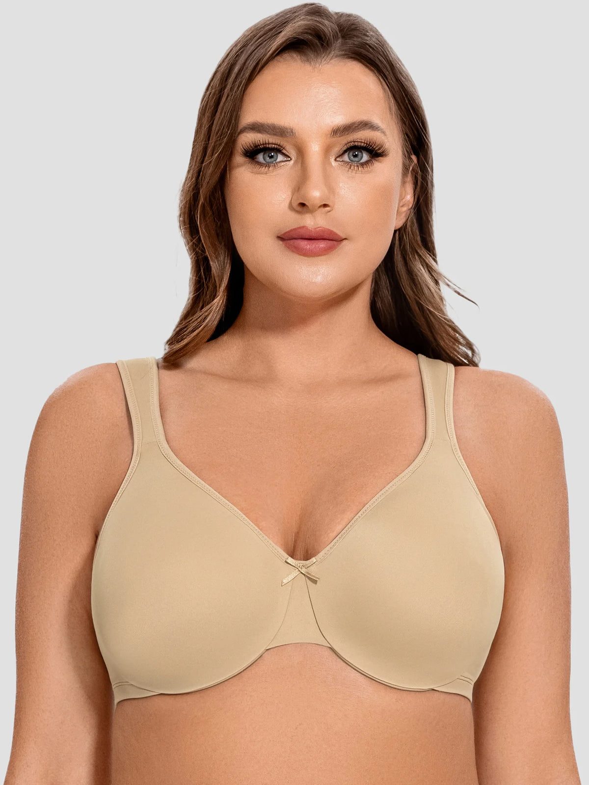 Women's Seamless Plus-Size Minimizer Bra