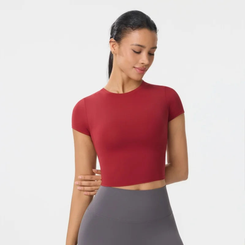 Women's Sleeveless Workout Crop Top