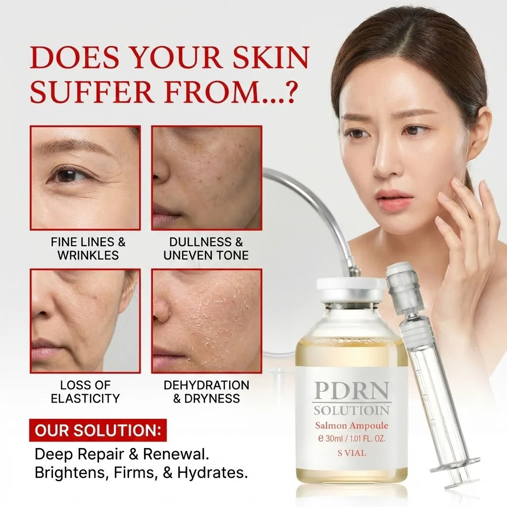 PDRN Salmon DNA Serum Ampoule Advanced Skincare Deep Repair Renew