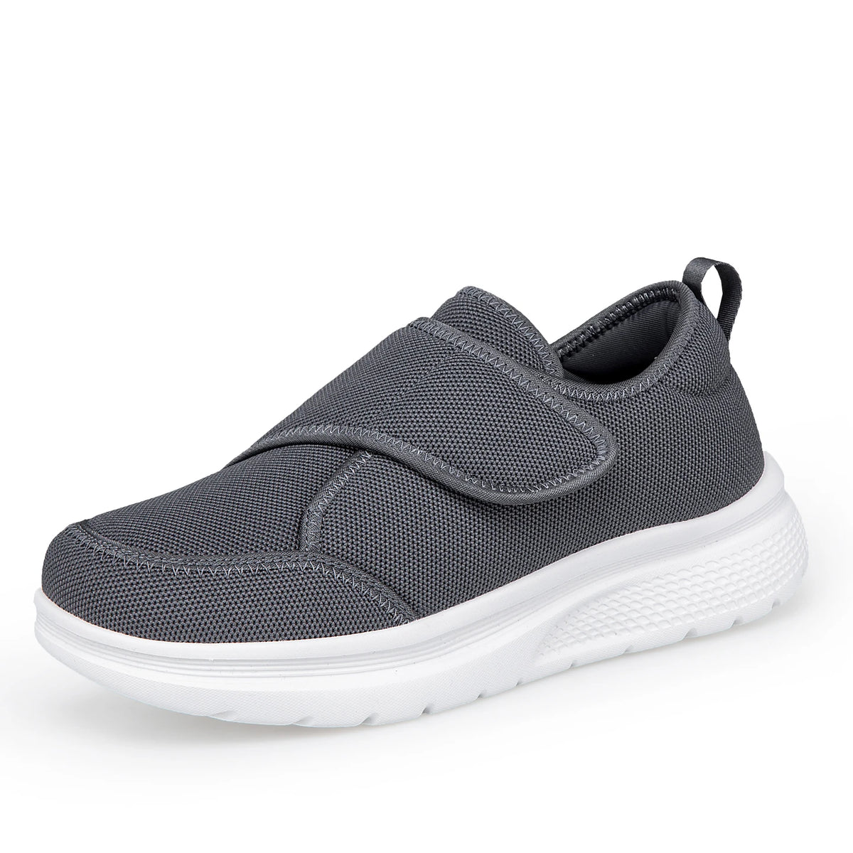 Wide-Fit Adjustable Walking Shoes
