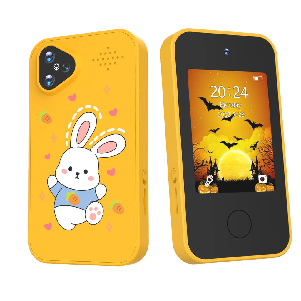 Kids Smart Phone With Dual Camera, 2.8" Touchscreen, 720P IPS Display,