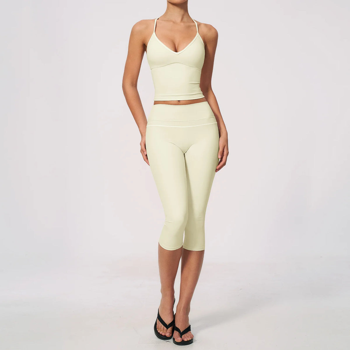 Women's Sleeveless Workout Crop Top