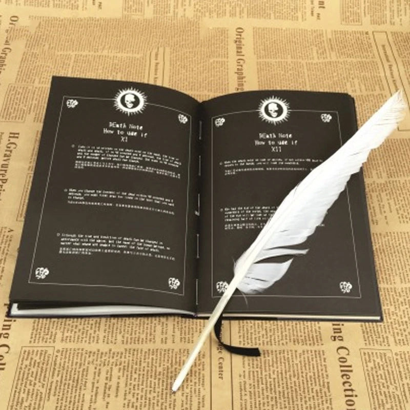 Japanese Anime Death Notebook Simulation Boutique Feather DEATHNOTE