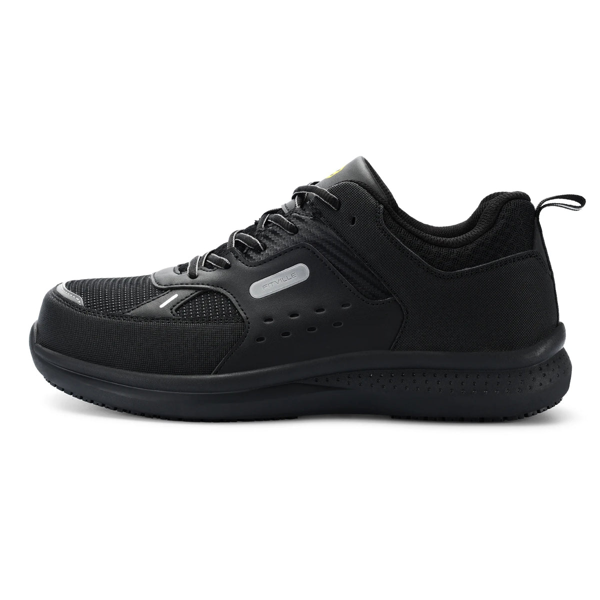 Fittington Men's Steel-Toe Work Shoes