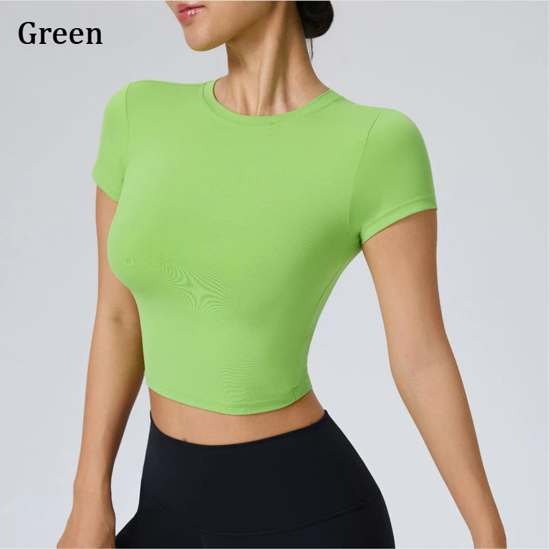 Women's Sleeveless Workout Crop Top